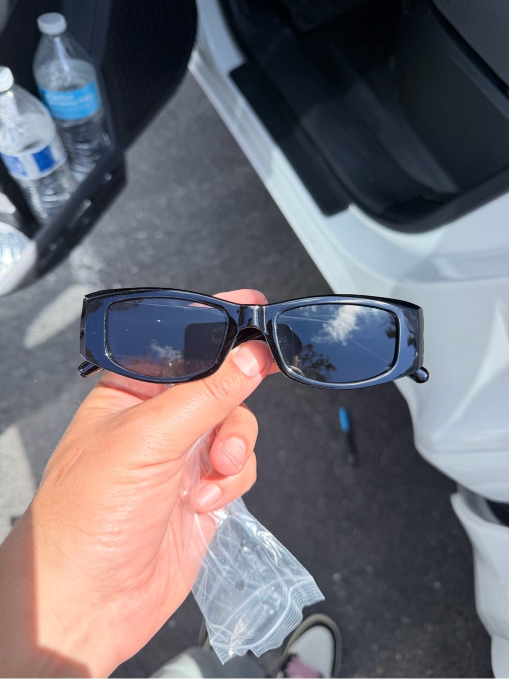 Palm angels sunglasses black